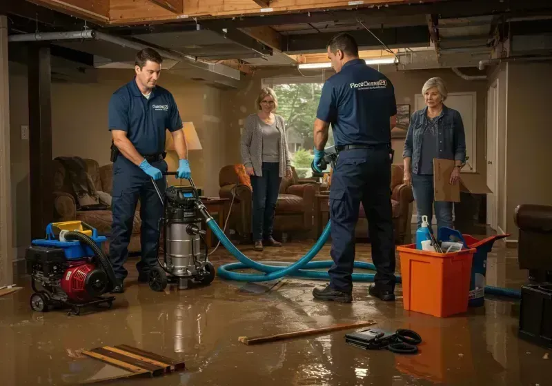 Basement Water Extraction and Removal Techniques process in Enfield, NC